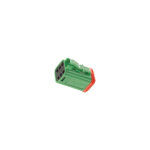 Molex Automotive Connectors Ml-Xt 6Ckt Plug Green W Small Seal 934454103 - main